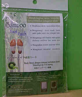 Distributor Koyo Jakarta on Grosir Bamboo   Happy Life Foot Patch Rp  6 000
